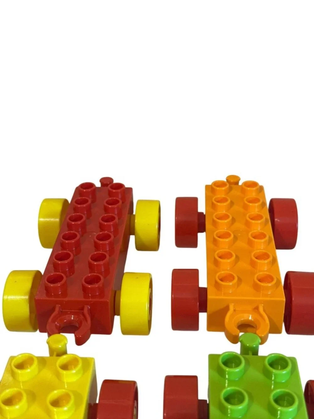 LEGO Duplo Car Base Lot 7 Pieces Parts Replacement Pretend Play Building Toys